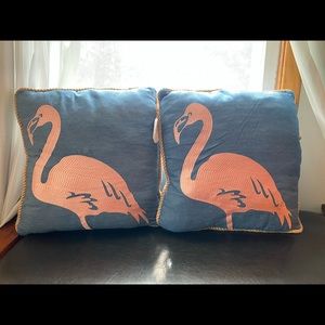 Flamingo pillows